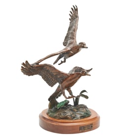 Carl Wagner, Brookside, bronze