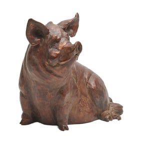 Sandy Scott, Eat More Beef (Pig), bronze