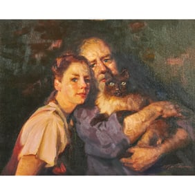 F. Michael Wood, Trilogy, oil