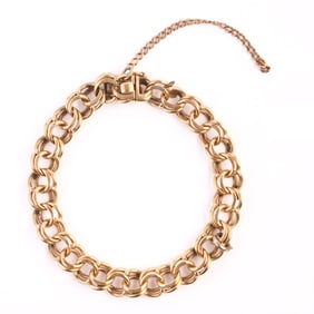 14k Yellow Gold Bracelet.