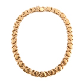 14k Yellow Gold Necklace.