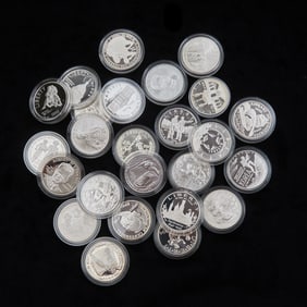 US Commemorative Silver Coins $1.00 Each(25).