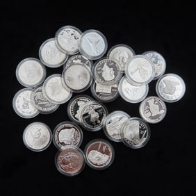 US Commemorative Silver Coins $1.00 Each (25).