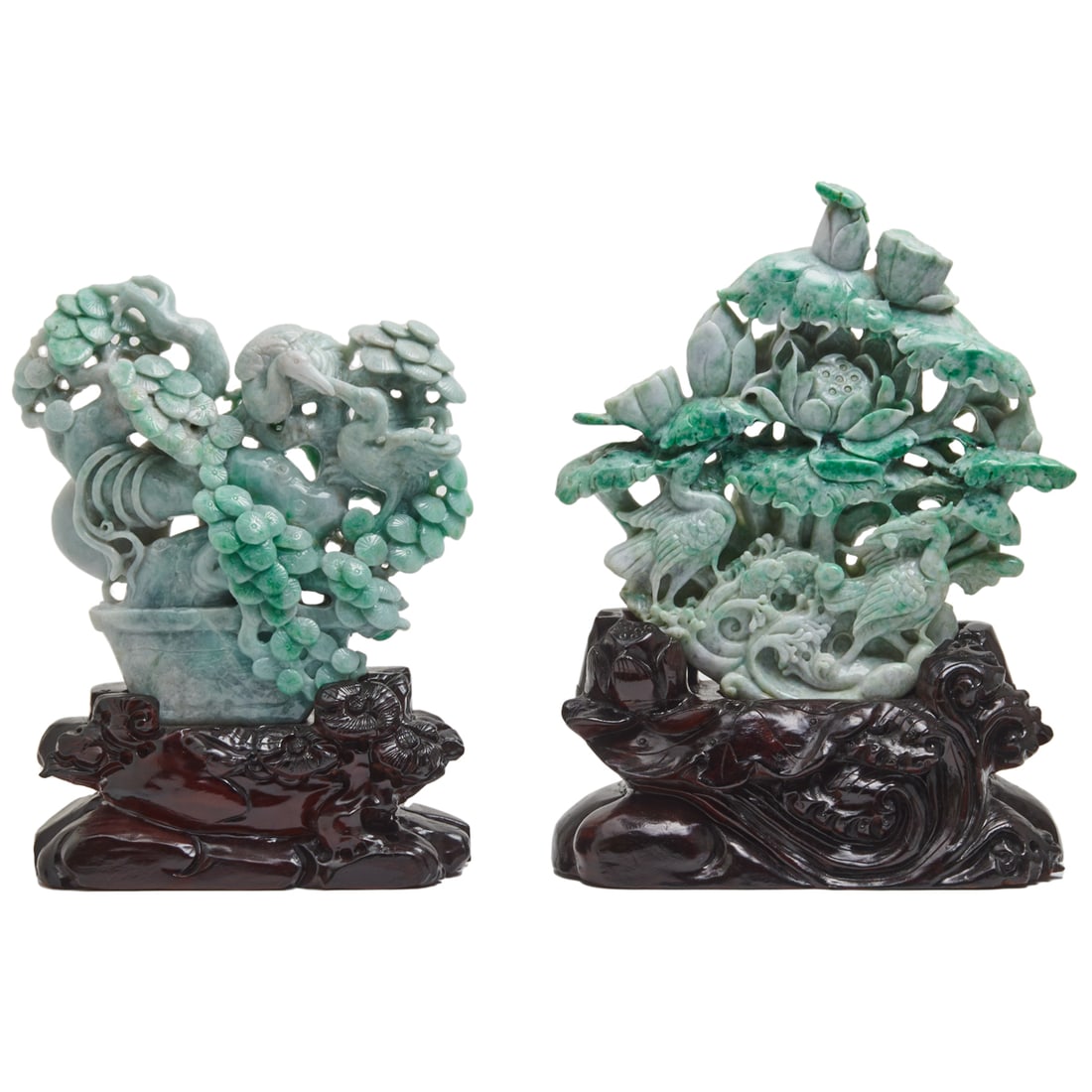 Two Chinese Jadeite Carvings (1 of 3)