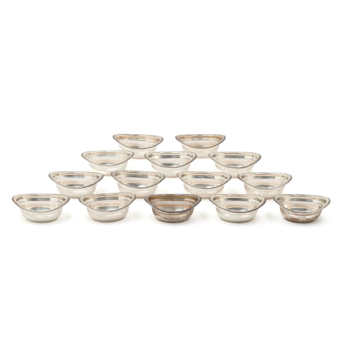 Gorham Sterling Silver Pierced Nut Cups (1 of 4)