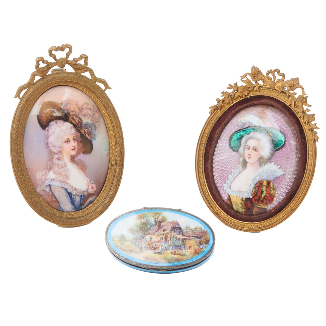 Three Continental Enamel Guilloche Articles (1 of 3)