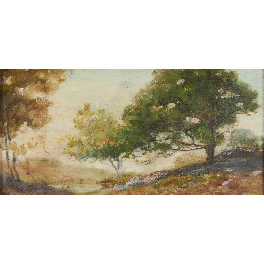 Attr. to Carl Jonnevold, Landscapes, two oils (1 of 9)