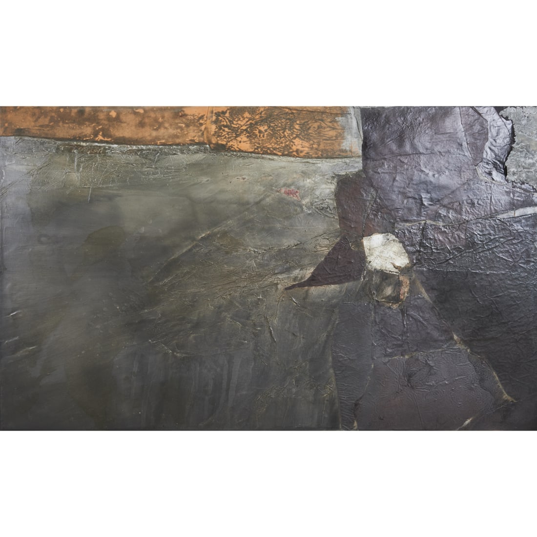 Murray Jones, Lake Motif, mixed media on masonite (1 of 4)