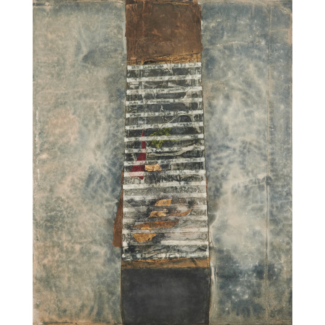 Murray Jones, Untitled #6, mixed media on masonite (1 of 5)