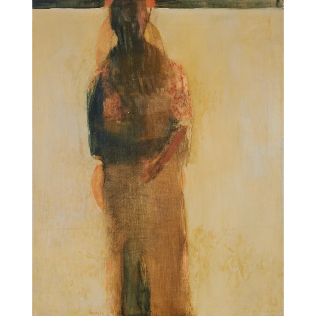 Robert Harvey, Study for Sylvia, oil on canvas (1 of 5)