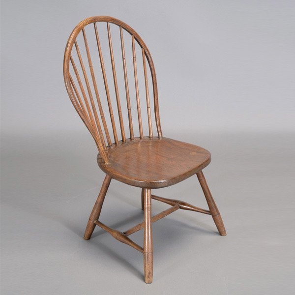 Hoop Back Windsor Chair: Hoop Back Windsor Chair {Dimensions 34 x 19 x 16 inches}