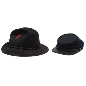 U.S. Infantry Officer Kepi with Slouch Hat