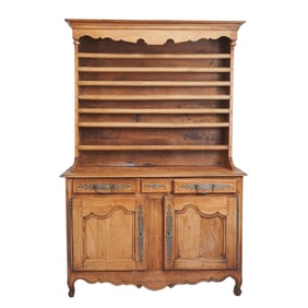 18th Century French Provincial Cherry Vaisselier