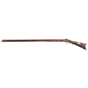 M.M. Maslin Full Stock Percussion Kentucky Rifle