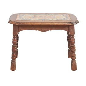 Monterey Style Tile Top Table