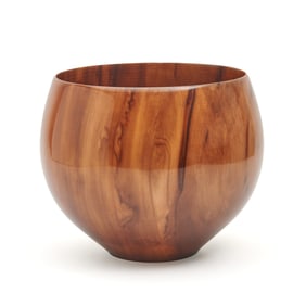 Matt Moulthrop Turned Red Gum Bowl
