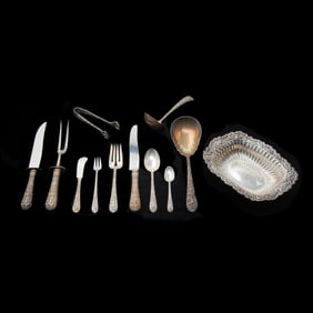 Collection of Alvin Bridal Bouquet Sterling with Other