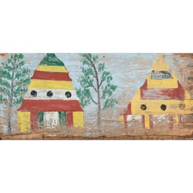Sanford Darling, Folk Art Painting #236