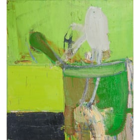 Wesley Kimler, Lemon Head, oil on canvas