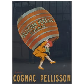Cappiello, Cognac Pellisson, advertising poster
