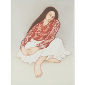 R.C. Gorman, Evangelina, lithograph