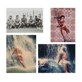 American School, Four Photographs of Men