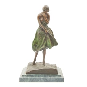 Louis Icart, L'Accident, bronze