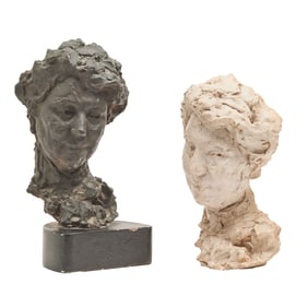 Ralph Stackpole, bronze and plaster of Dorothy Wormser