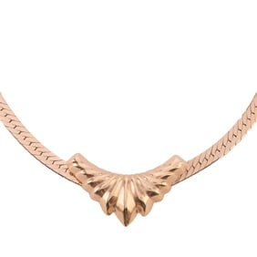 14k Yellow Gold Necklace.