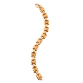 24k Yellow Gold Bracelet.