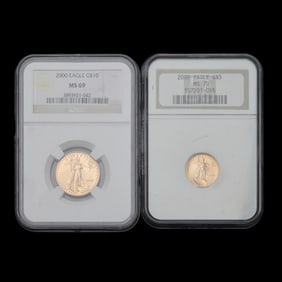 US 2000 American Eagle Gold Coins