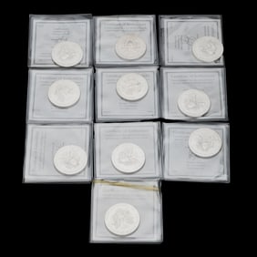 US 2015 American Eagle $1.00 One Ounce Fine Silver (10)