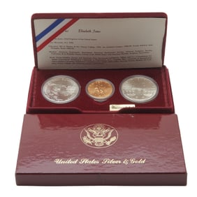US 1984 Los Angeles Olympic Three Coin Set