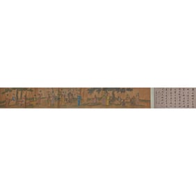 Attributed to Du Jin and Chen Bangyan, Scroll
