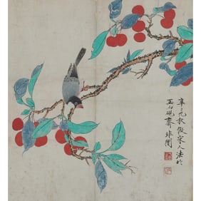 Attributed to Yu Fei'an, Flower