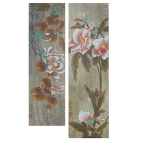 WU XIAO (1967-), Flower Diptyque