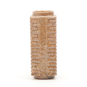 Chinese Large Ge-Type Cong Vase