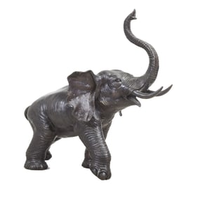 Japanese Bronze Elephant