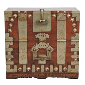 Korean White Metal Mounted Bandaji