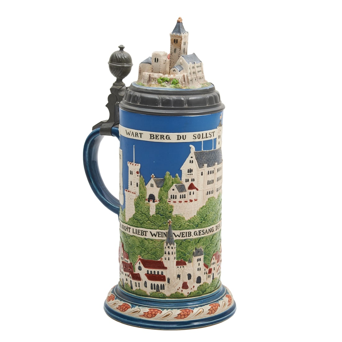 Mettlach Stein Wartberg #2828 1L (1 of 6)