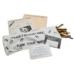 Fleetwood Mac Ephemera Including Band Signed Record