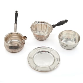 Four Sterling Silver Table Articles Including Gorham