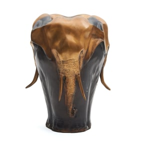 After P. J. Mene, Bronze Elephant Vase