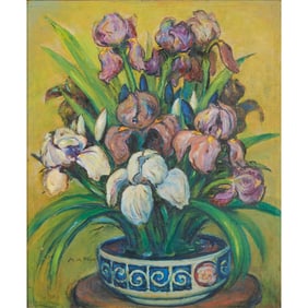 Marion Holden Pope, Still Life, oil on canvas