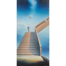 Robert Watson, Turning Point, oil on canvas