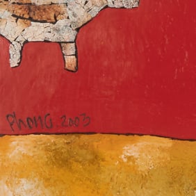 Dao Hai Phong, Animals, mixed media