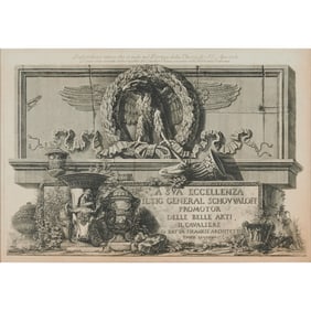 Giovanni Piranesi, a page from The Antiquities of Rome
