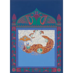 Erte, Russian Fairy Tale, serigraph
