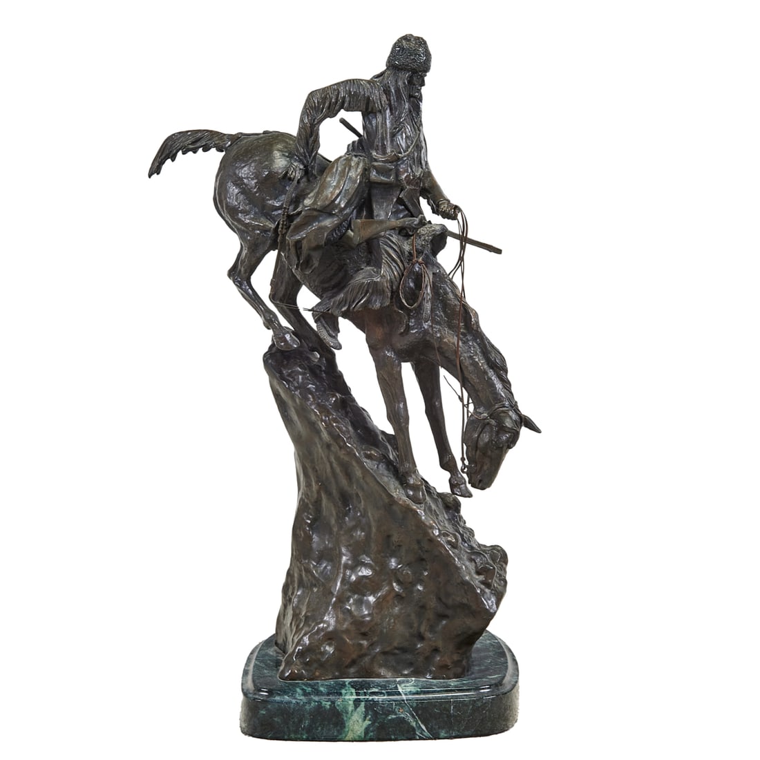 Frederic Remington, The Mountain Man, bronze (1 of 6)