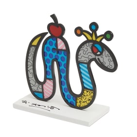 Romero Britto, Tiny Temptation, mixed media sculpture